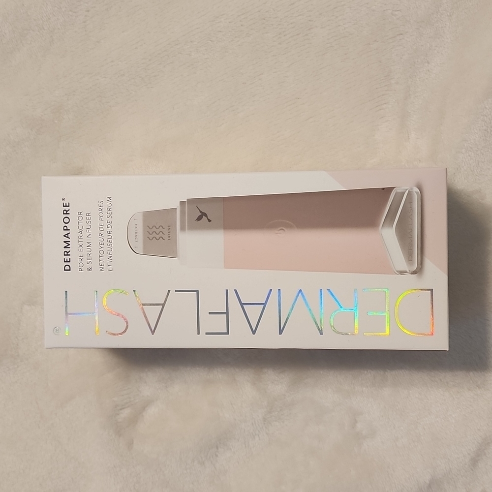 DERMAFLASH Dermapore Ultrasonic Pore Extractor & Seeum Infuser NEW